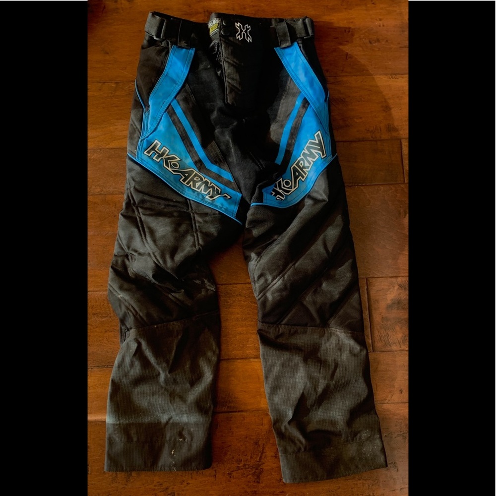 HK ARMY size small Pants. Paintball pants blue/black.